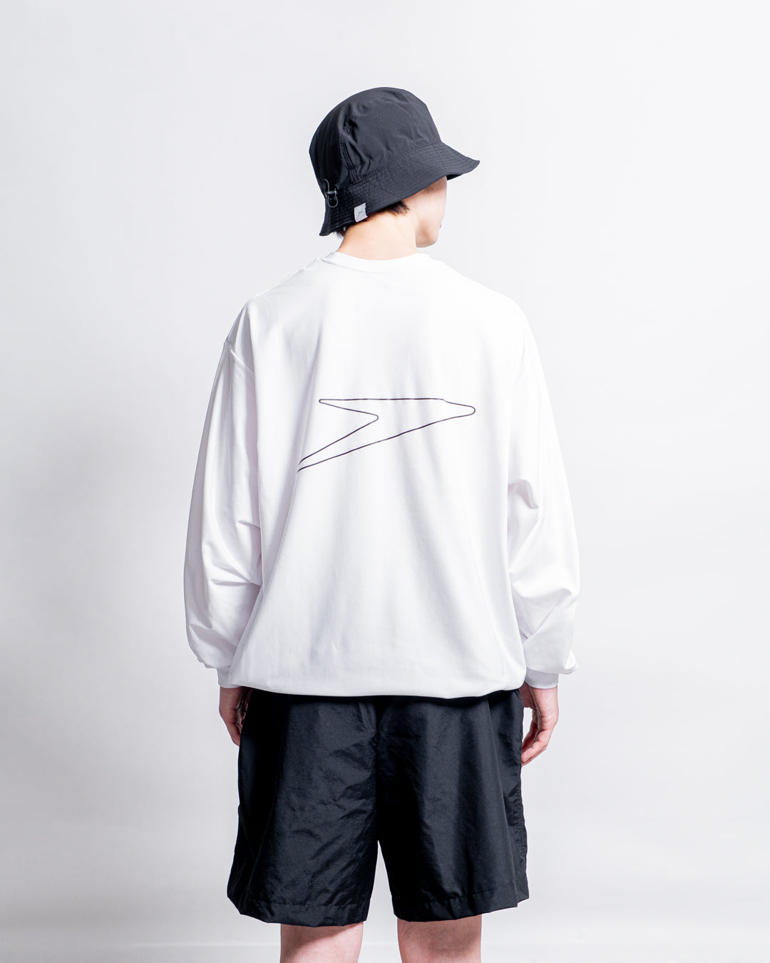 【Hybrid Tee / 水陸両用】Speedo (スピード) RASH GUARD CORD L/S TEE
