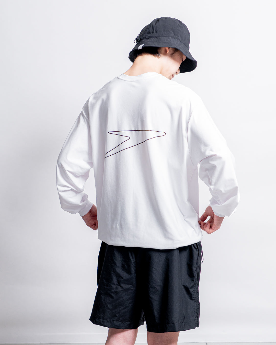 【Hybrid Tee / 水陸両用】Speedo (スピード) RASH GUARD CORD L/S TEE