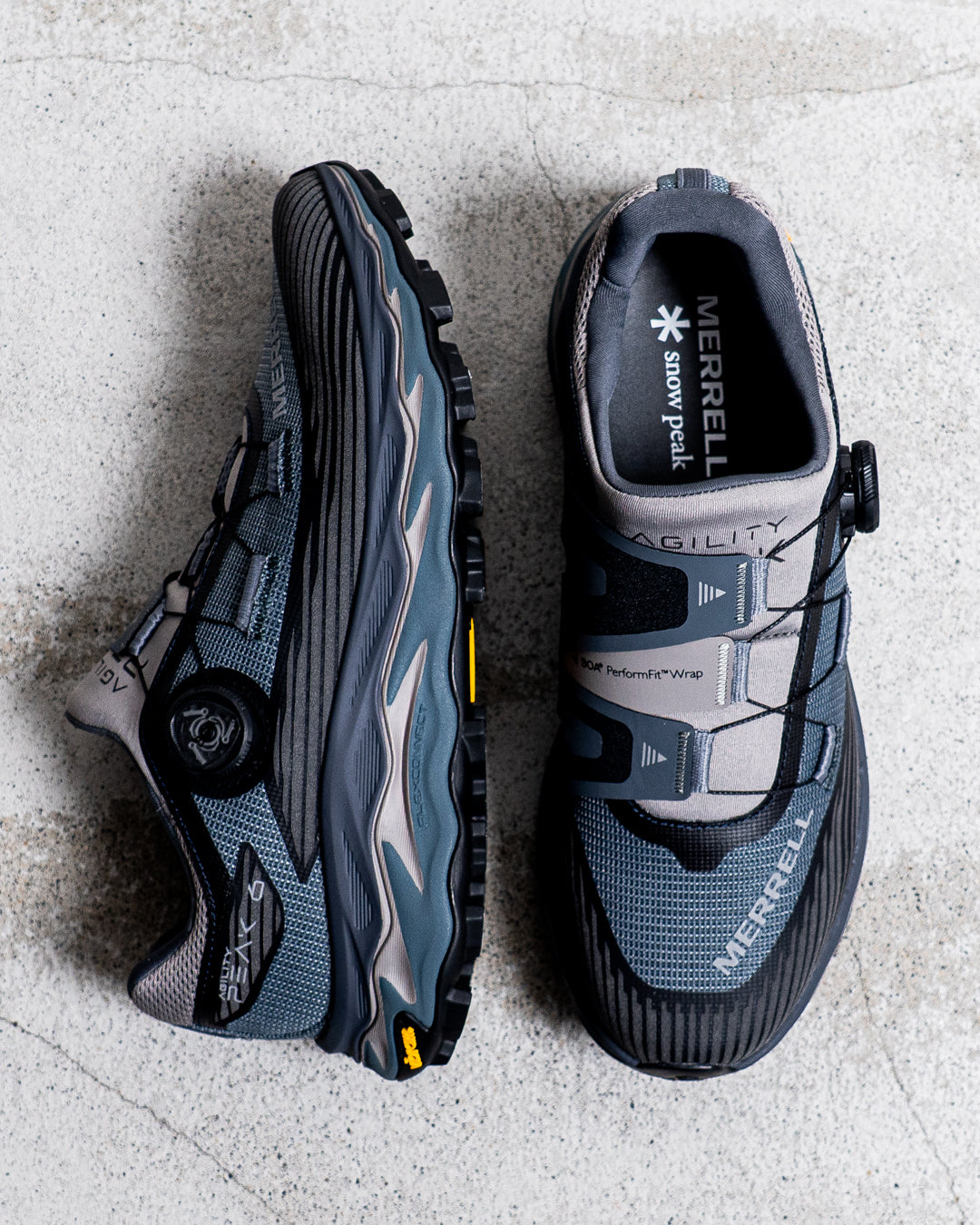 【collabolation】snow peak × MERRELL AGILITIY PEAK 6 BOA SP
