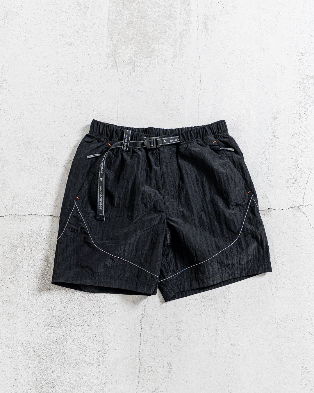 【collabolation】ROA × and wander ripstop wind short pants