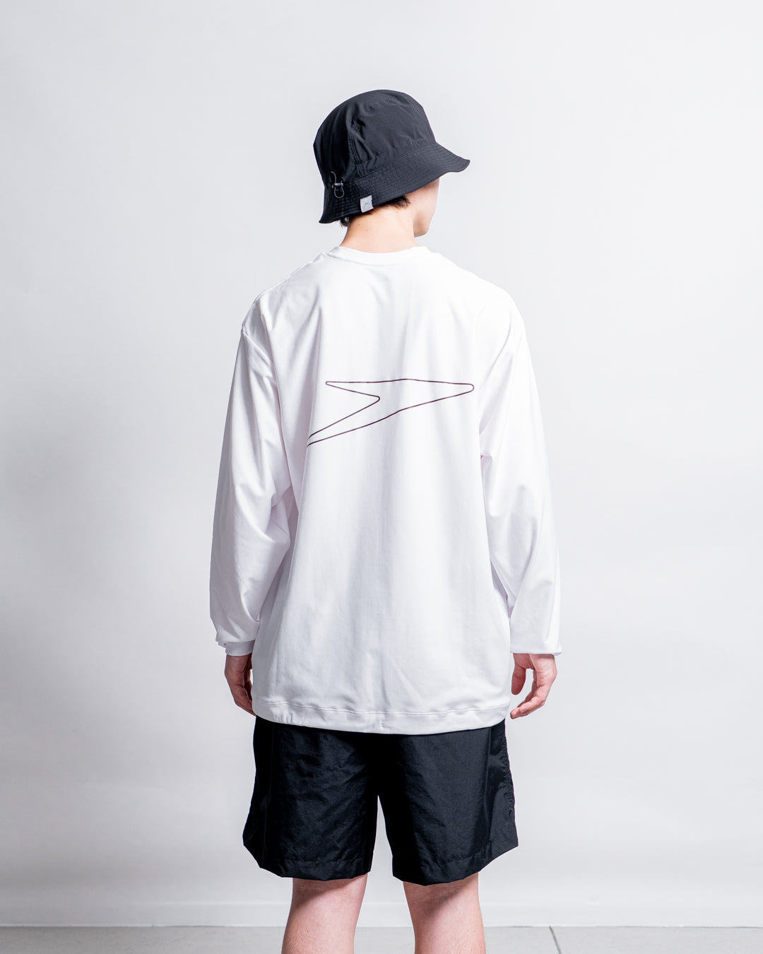 【Hybrid Tee / 水陸両用】Speedo (スピード) RASH GUARD CORD L/S TEE