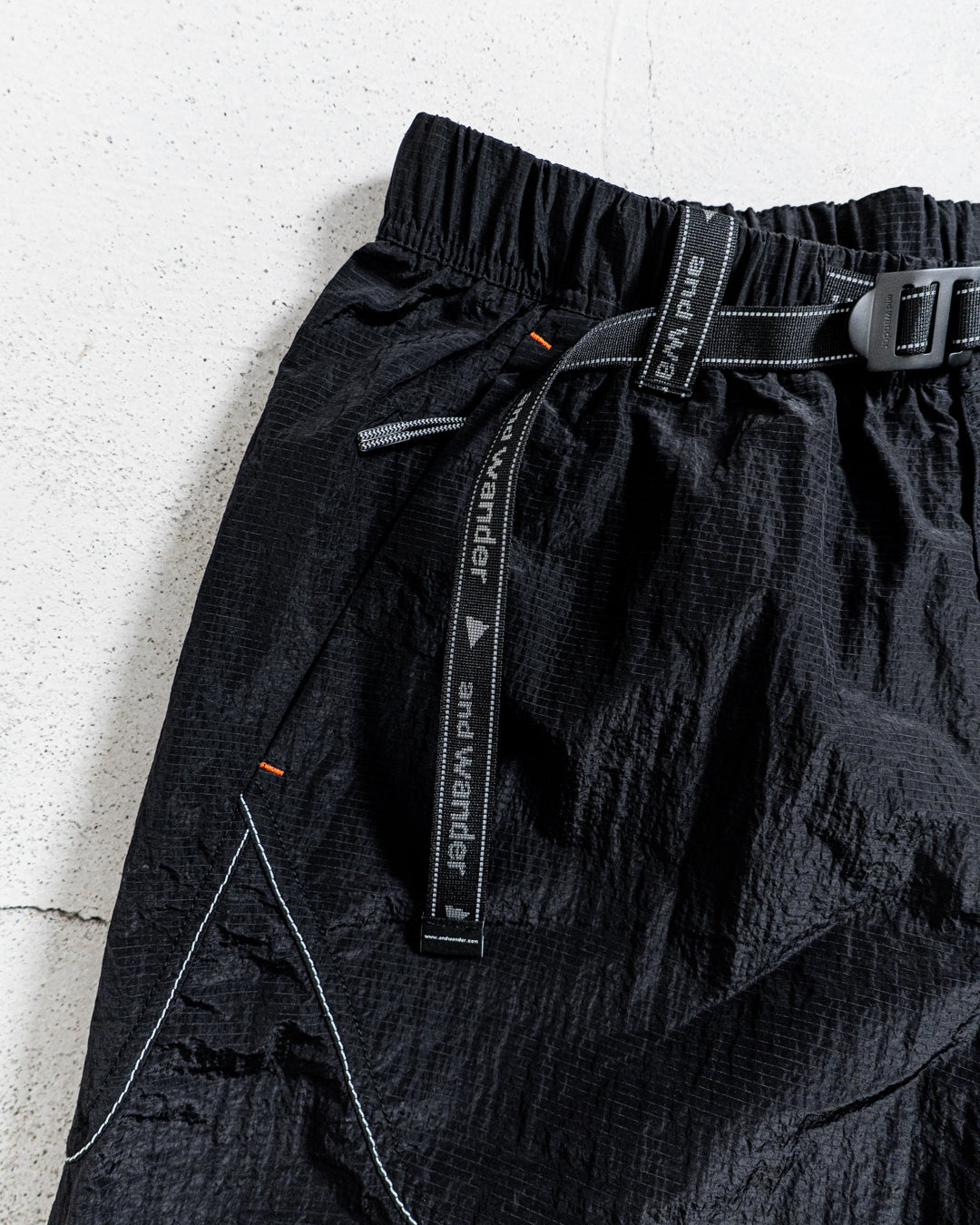 通販] ROA × and wander (ロア × アンドワンダー) ripstop wind short