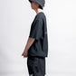 【Hybrid Tee / 水陸両用】Speedo (スピード) STAY FIT RASH GUARD CORD TEE