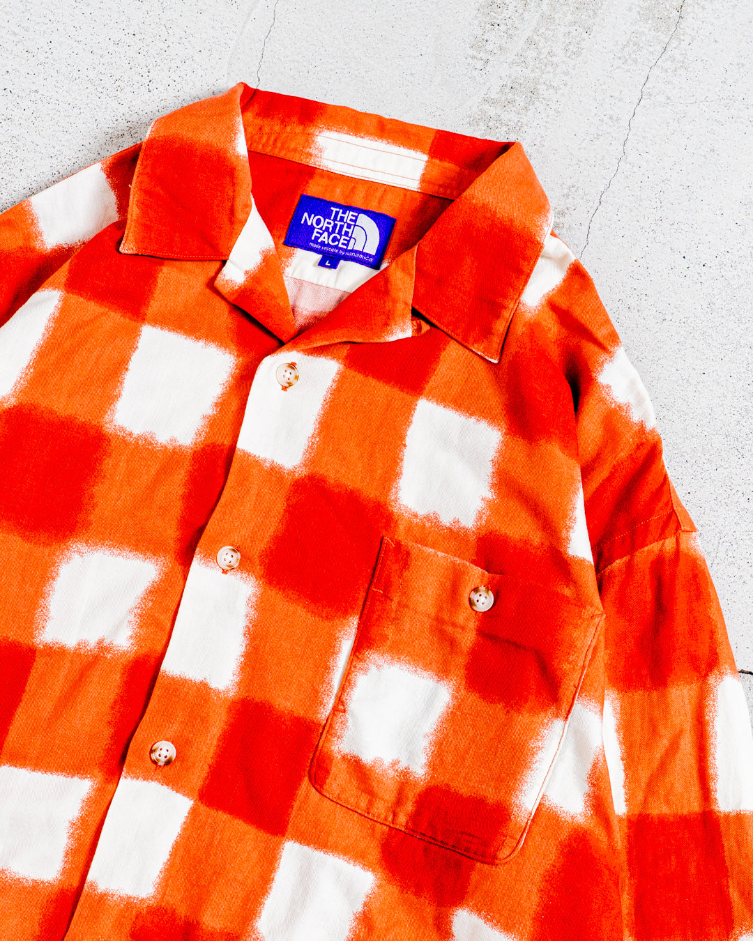 通販] THE NORTH FACE Purple Label Garment Field Open Collar Shirt