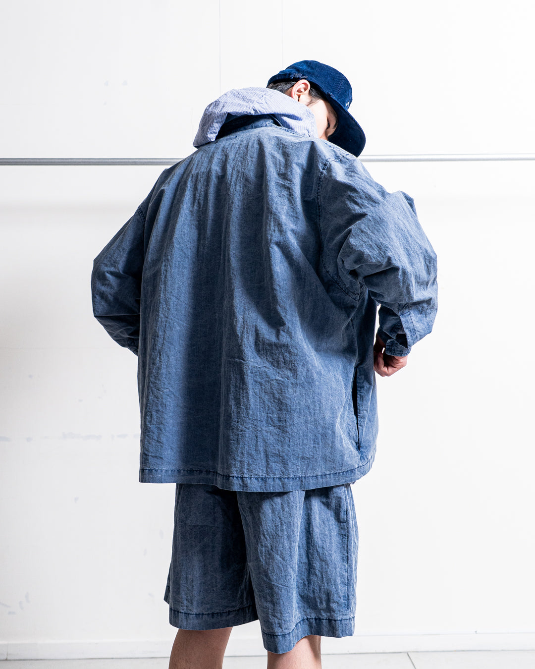 is-ness Pigment-Dyed Long-Sleeve Shirt