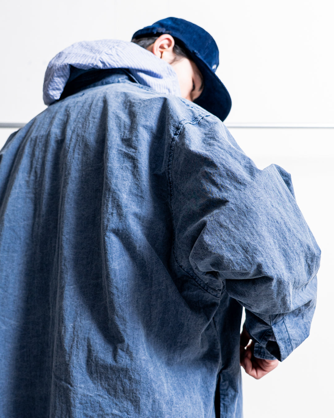 is-ness Pigment-Dyed Long-Sleeve Shirt