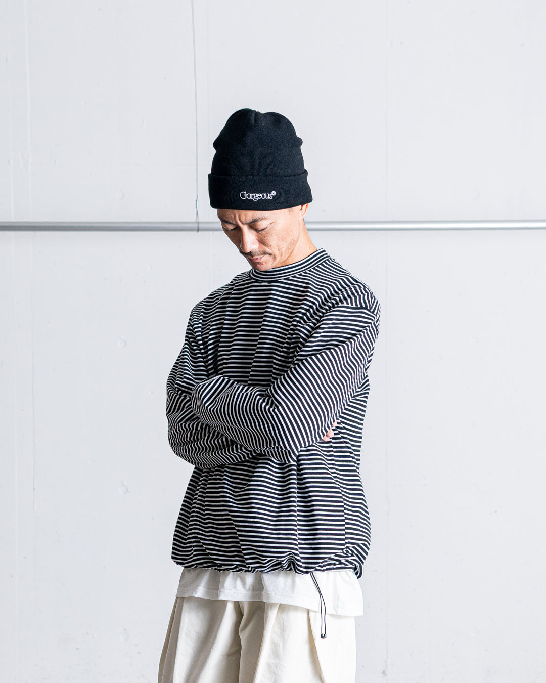 ES.1 Border LS T-Shirt