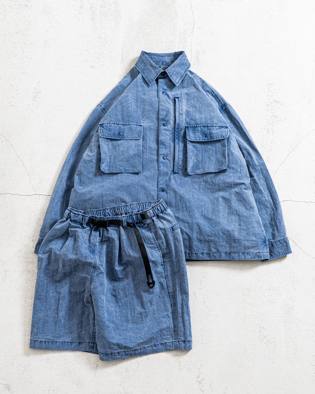 is-ness Pigment-Dyed Shorts