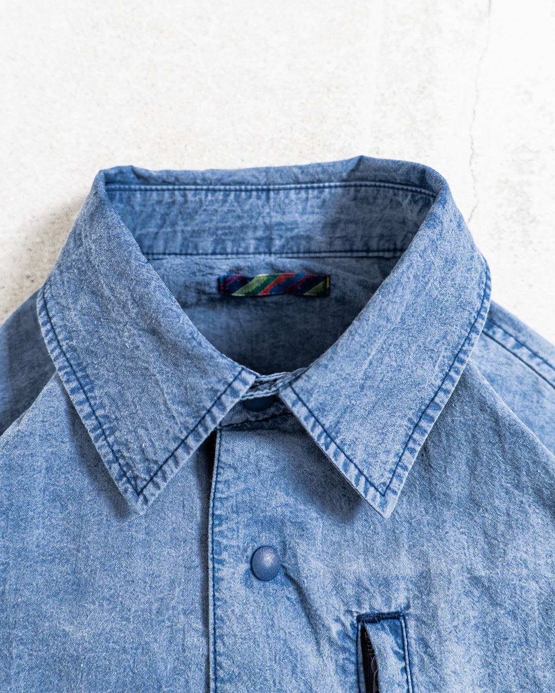 is-ness Pigment-Dyed Long-Sleeve Shirt