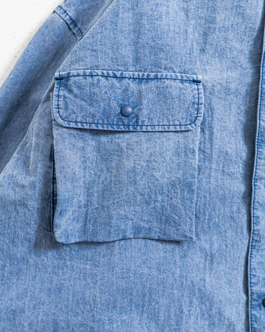 is-ness Pigment-Dyed Long-Sleeve Shirt