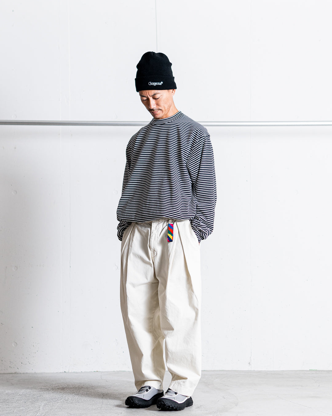 ES.1 Border LS T-Shirt