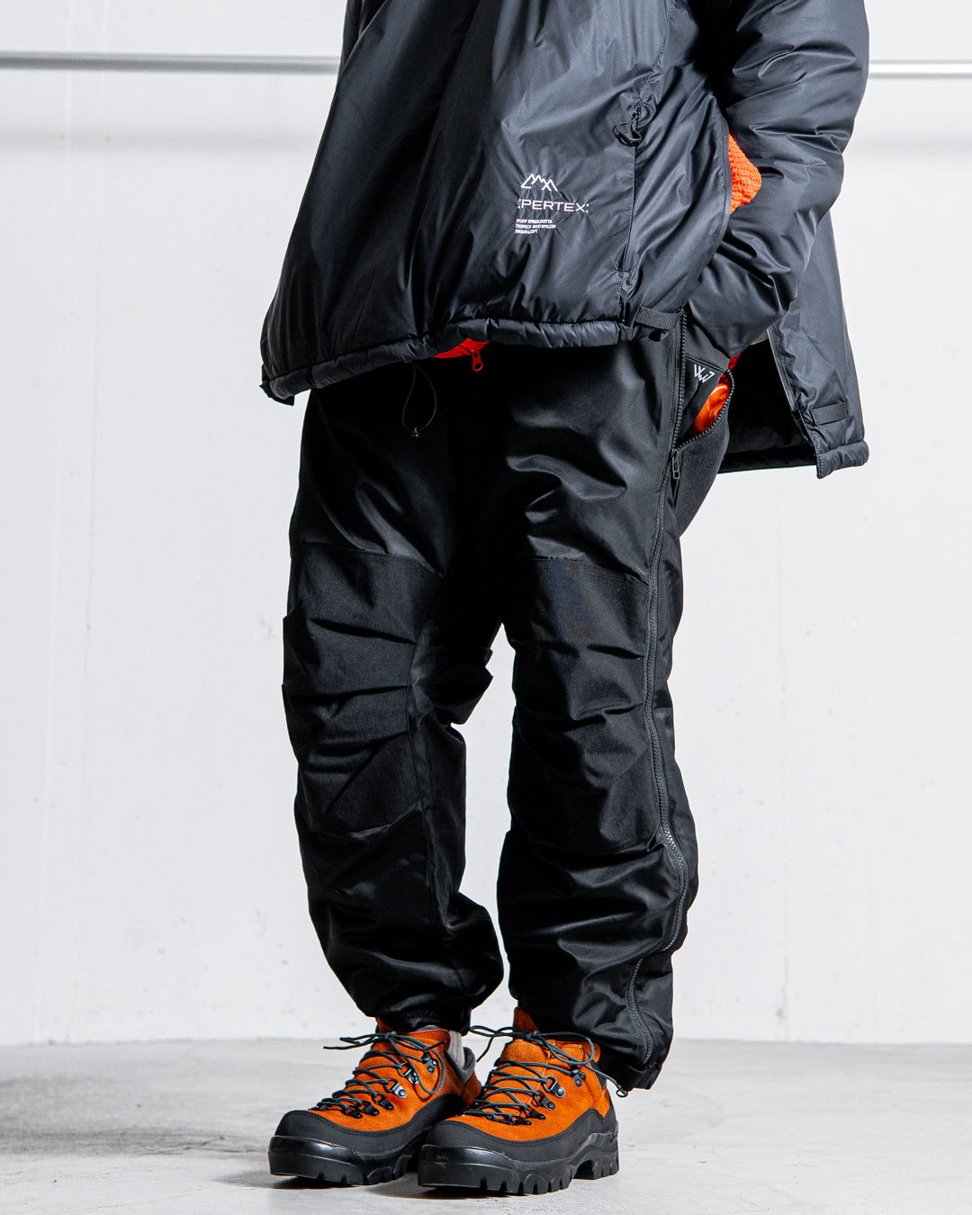 【Collaboration】norbit × Alpha industries Side-opening Padding Samue Pants