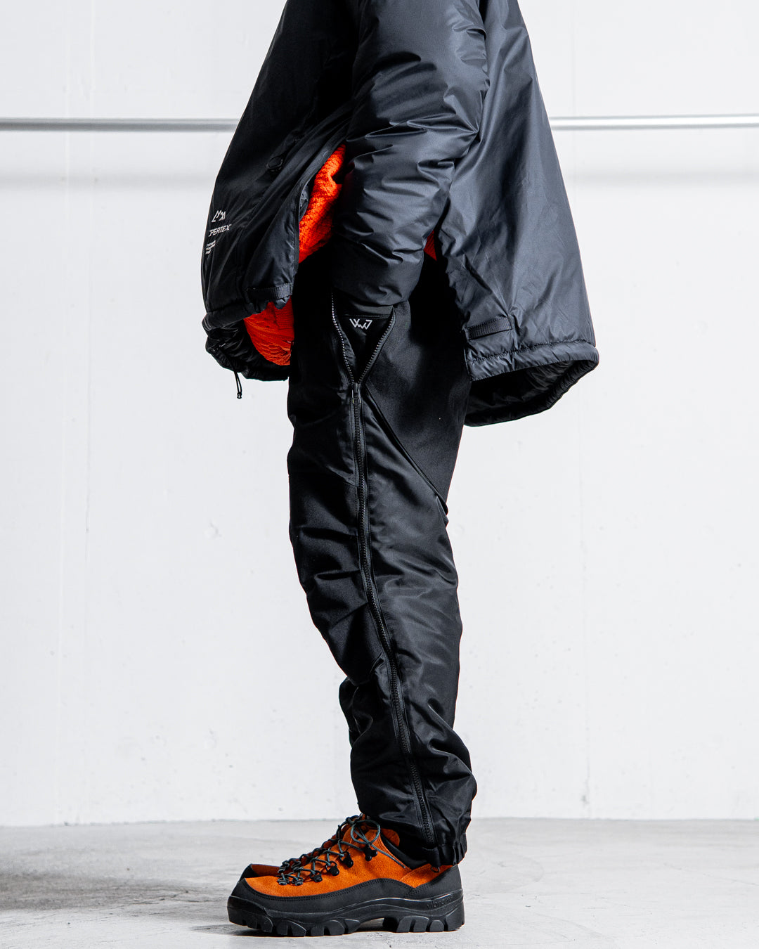 【Collaboration】norbit × Alpha industries Side-opening Padding Samue Pants
