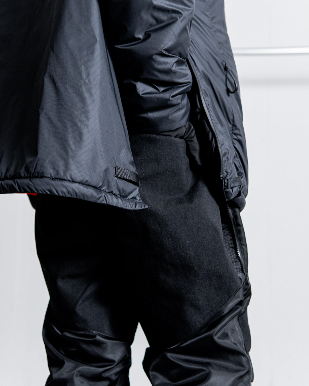 【Collaboration】norbit × Alpha industries Side-opening Padding Samue Pants
