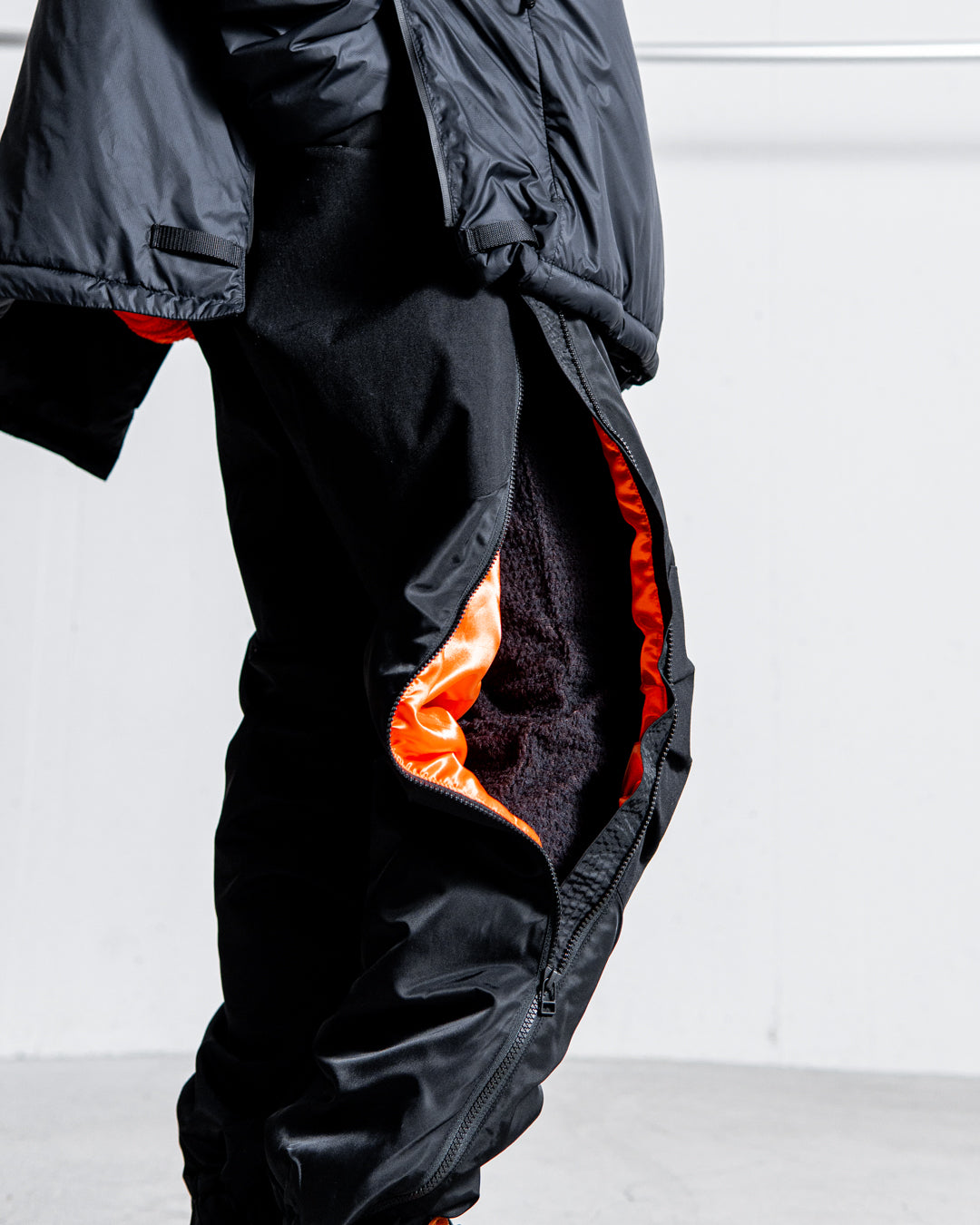 【Collaboration】norbit × Alpha industries Side-opening Padding Samue Pants