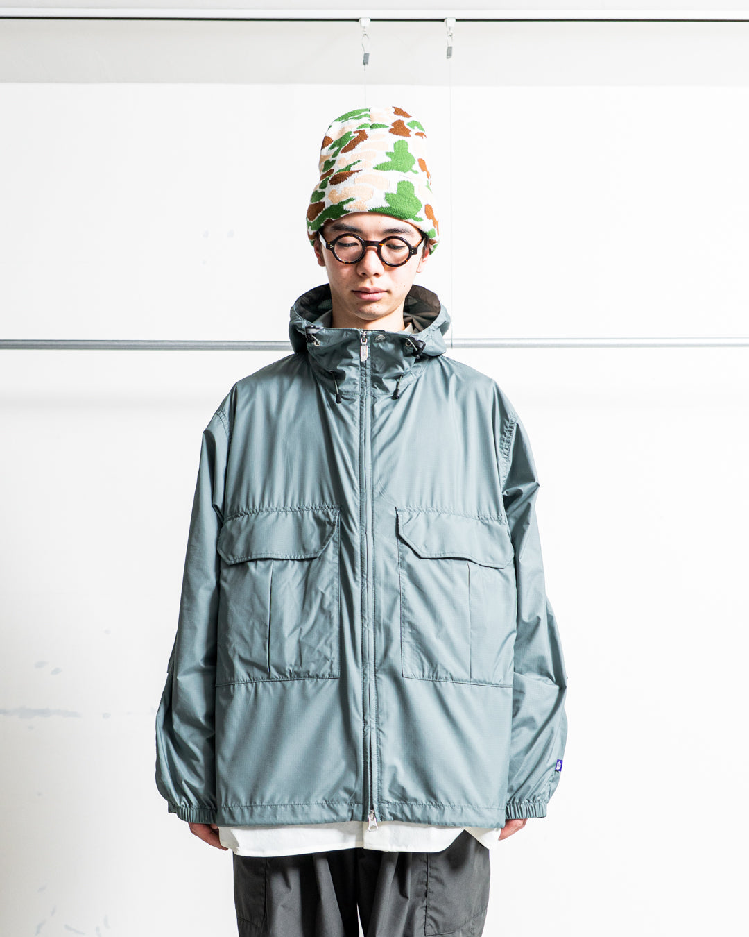 THE NORTH FACE Purple Label PERTEX QUANTUM Mountain Wind Parka