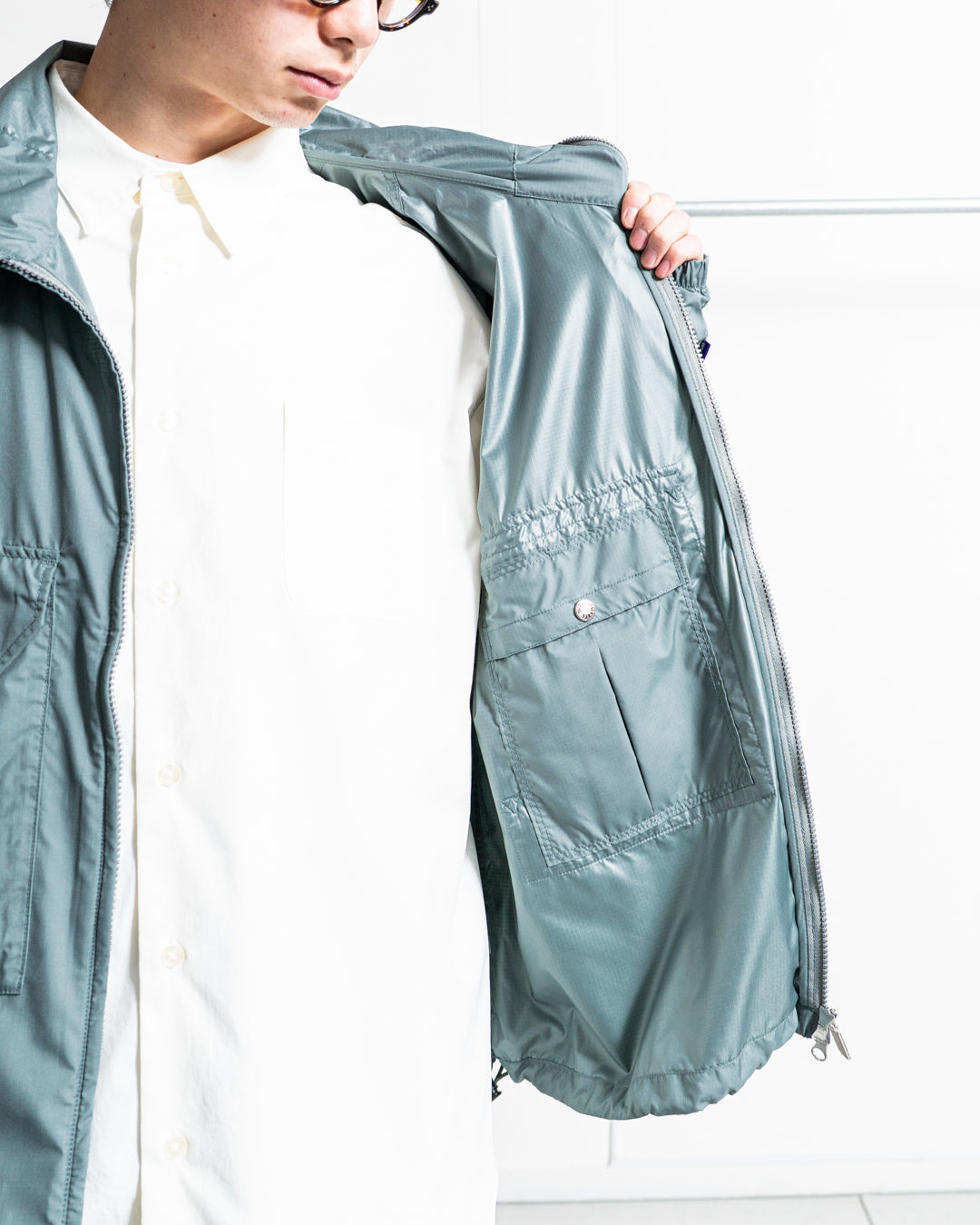 THE NORTH FACE Purple Label PERTEX QUANTUM Mountain Wind Parka