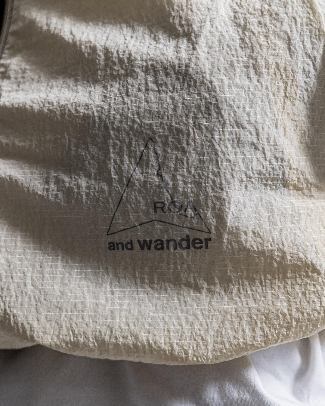 【collabolation】ROA × and wander ripstop wind jacket
