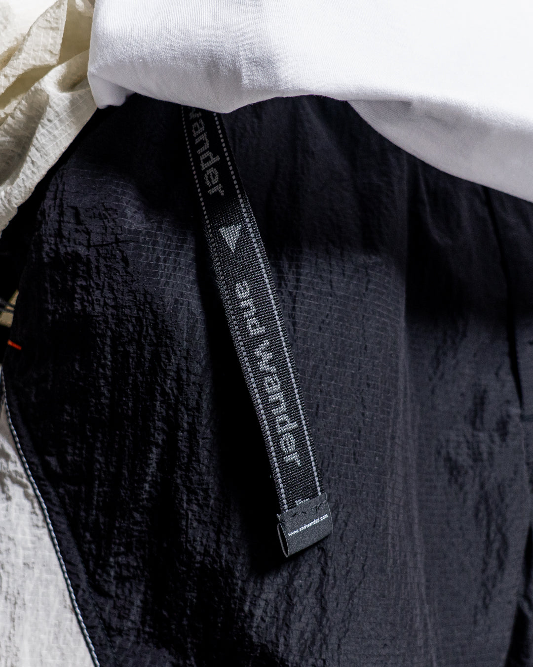 【collabolation】ROA × and wander ripstop wind short pants