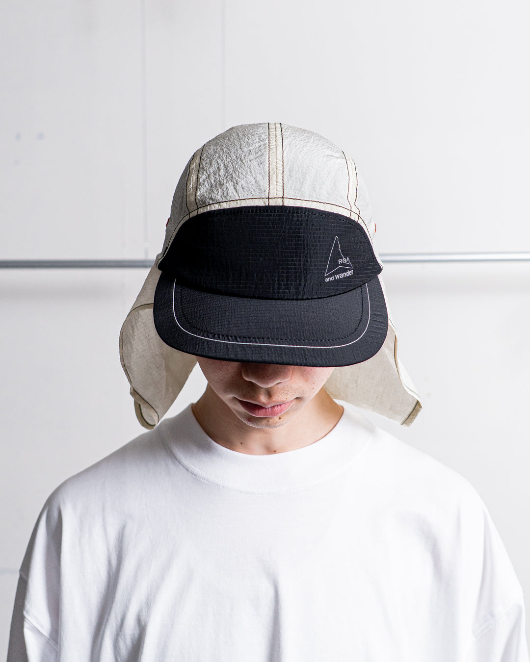 【collabolation】ROA × and wander ripstop ripstop wind cap