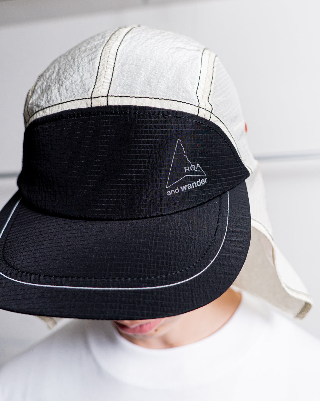 【collabolation】ROA × and wander ripstop ripstop wind cap