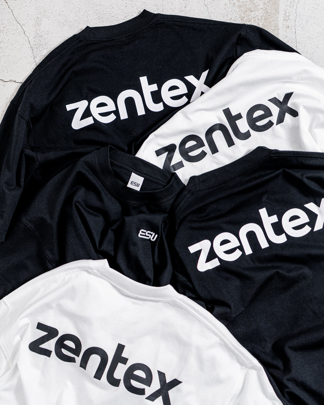 【zentex exclusive】ES.U SS T-shirts "zentex custom"