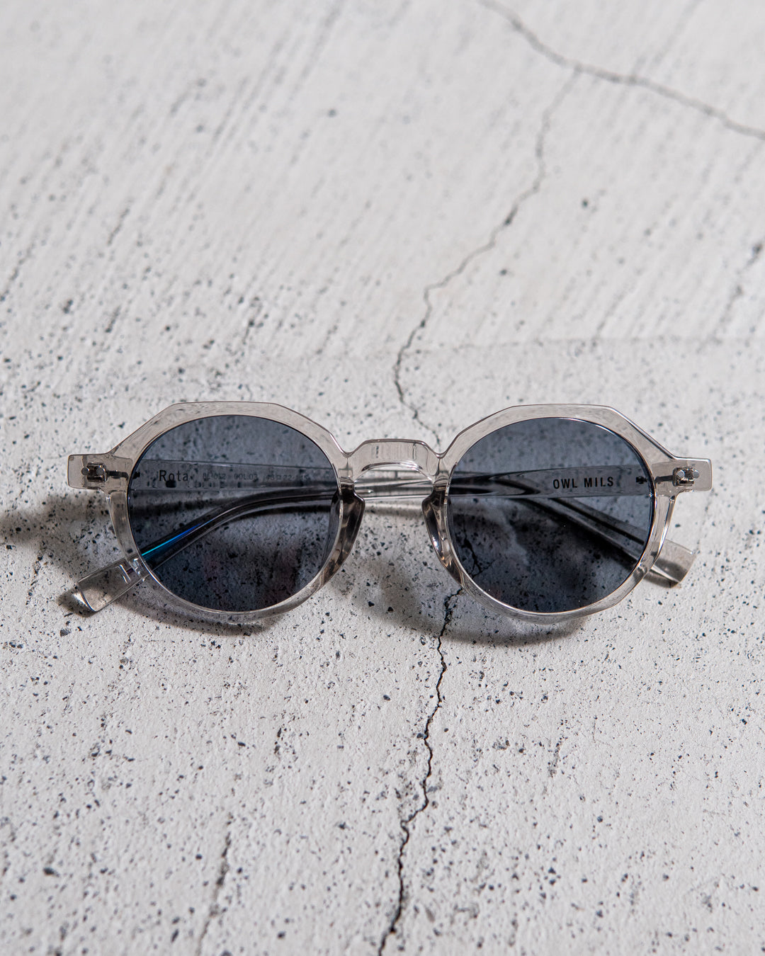 OWL MILS Rota : CLEAR WHITE / PURPLE GREY