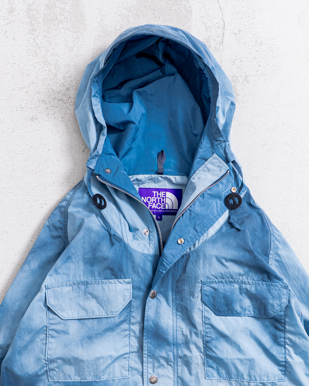 THE NORTH FACE Purple Label Uneven Dyed Field Mountain Parka
