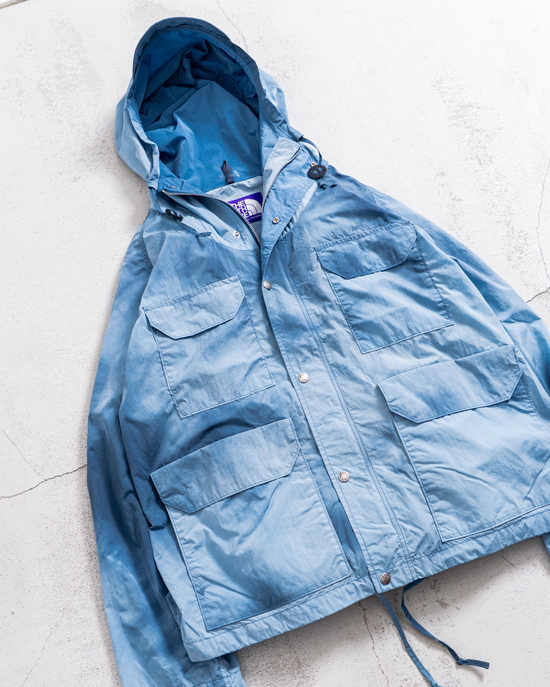 THE NORTH FACE Purple Label Uneven Dyed Field Mountain Parka