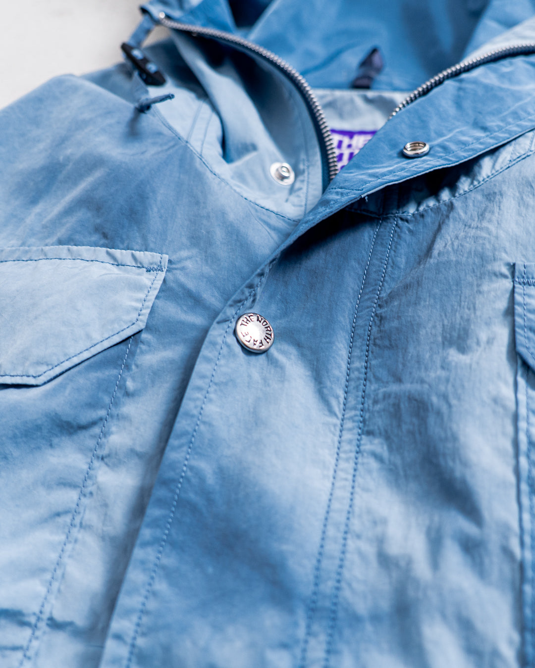 THE NORTH FACE Purple Label Uneven Dyed Field Mountain Parka