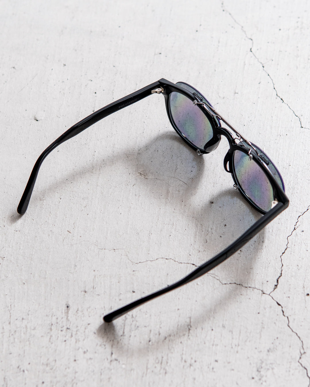 owl classic Frey : BLACK / PURPLE GREY