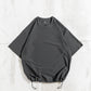 【Hybrid Tee / 水陸両用】Speedo (スピード) STAY FIT RASH GUARD CORD TEE