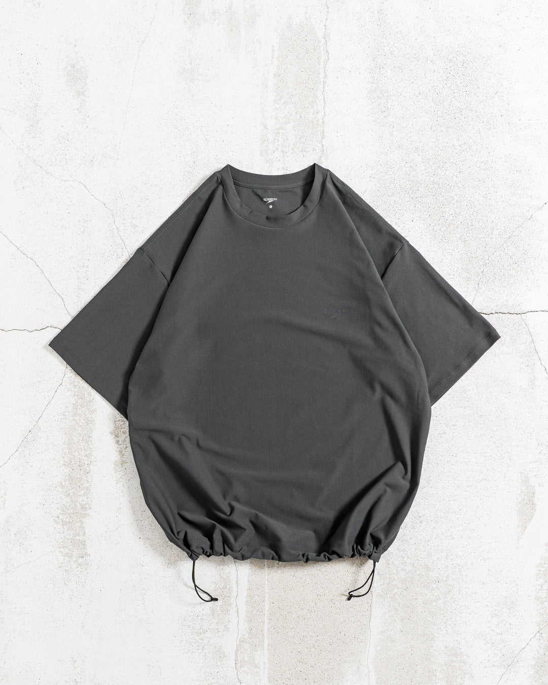 【Hybrid Tee / 水陸両用】Speedo (スピード) STAY FIT RASH GUARD CORD TEE