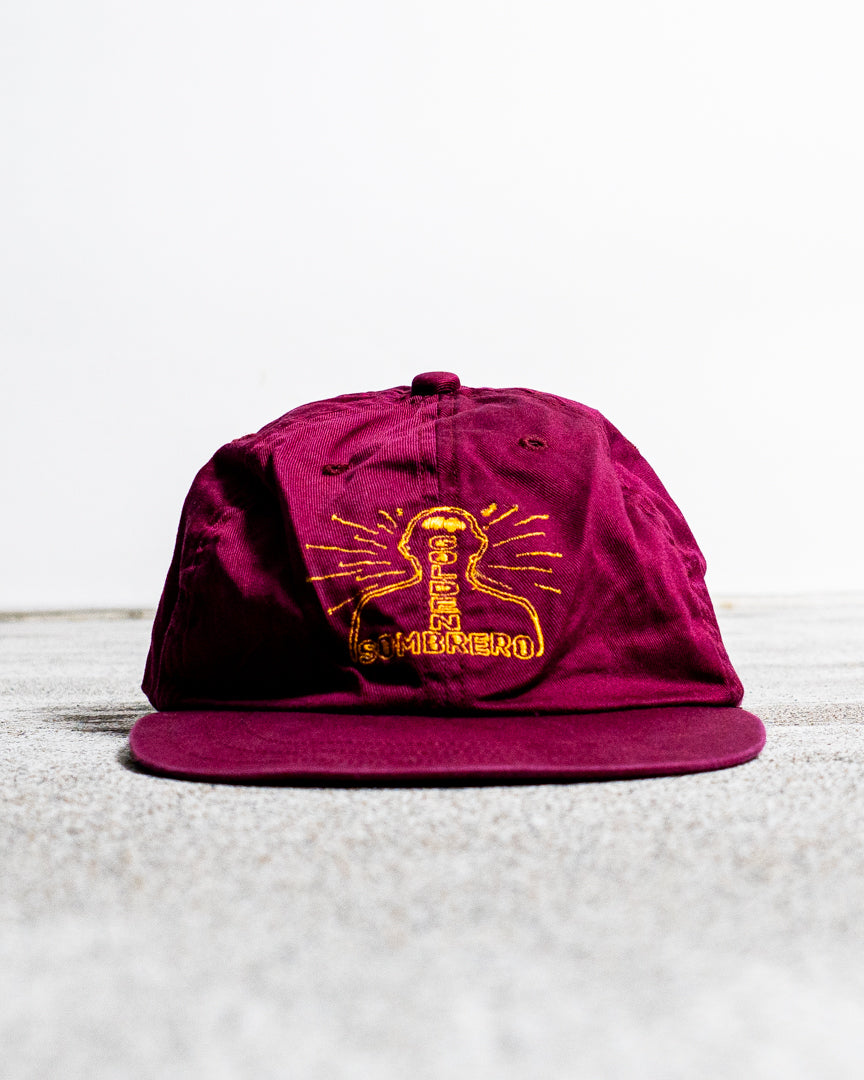 【10.24 sat 10:00 release】Golden Sombrero (TACOMA FUJI RECORDS x DECHO) 6 PANEL CAP designed by Motonobu Nakamura (EDIT -design&supply-)