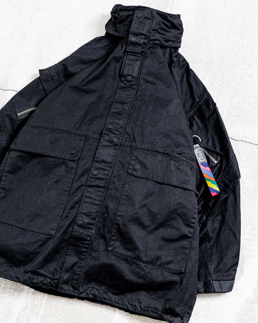 【10.24 sat 0:00 release】is-ness Ventilation Military Coat