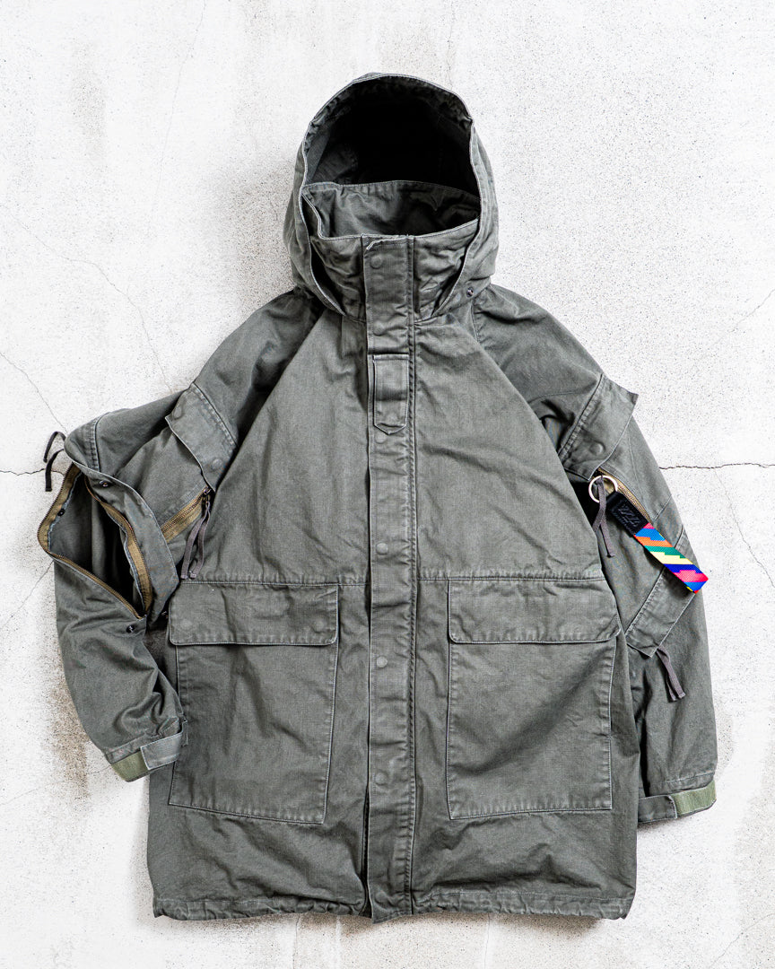 【10.24 sat 0:00 release】is-ness Ventilation Military Coat