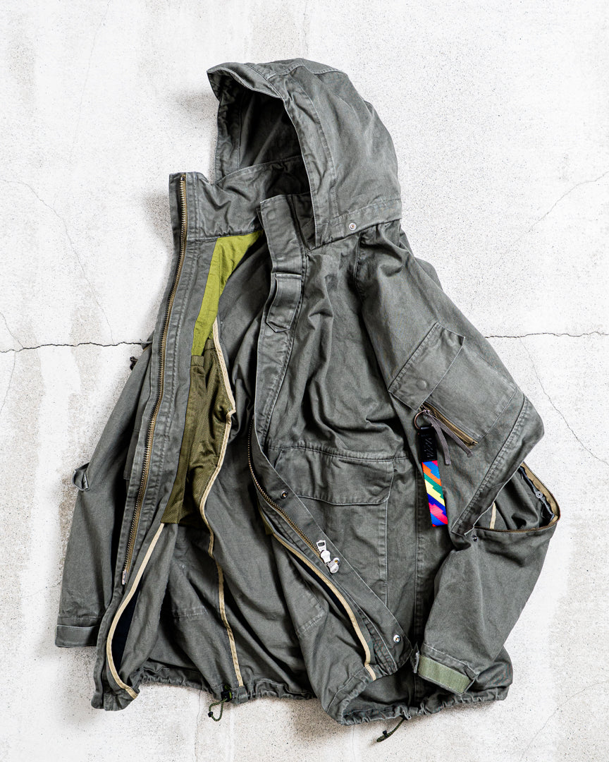 【10.24 sat 0:00 release】is-ness Ventilation Military Coat