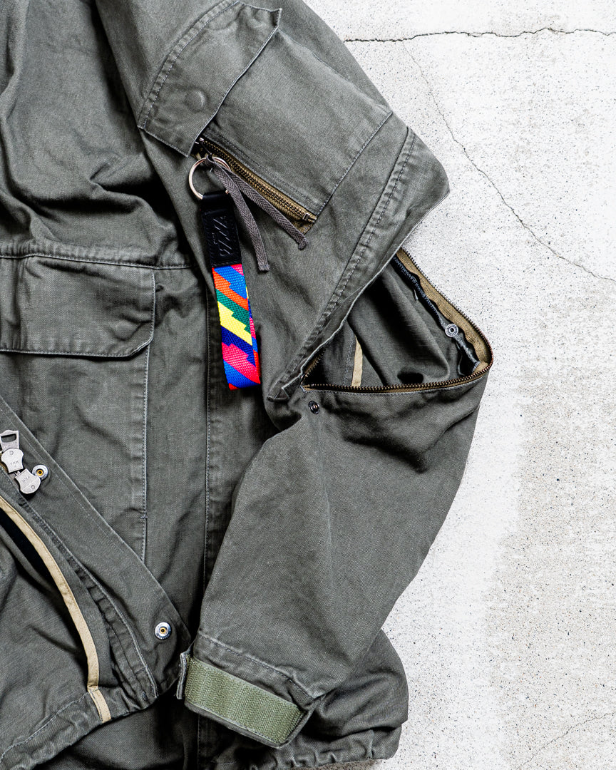 【10.24 sat 0:00 release】is-ness Ventilation Military Coat