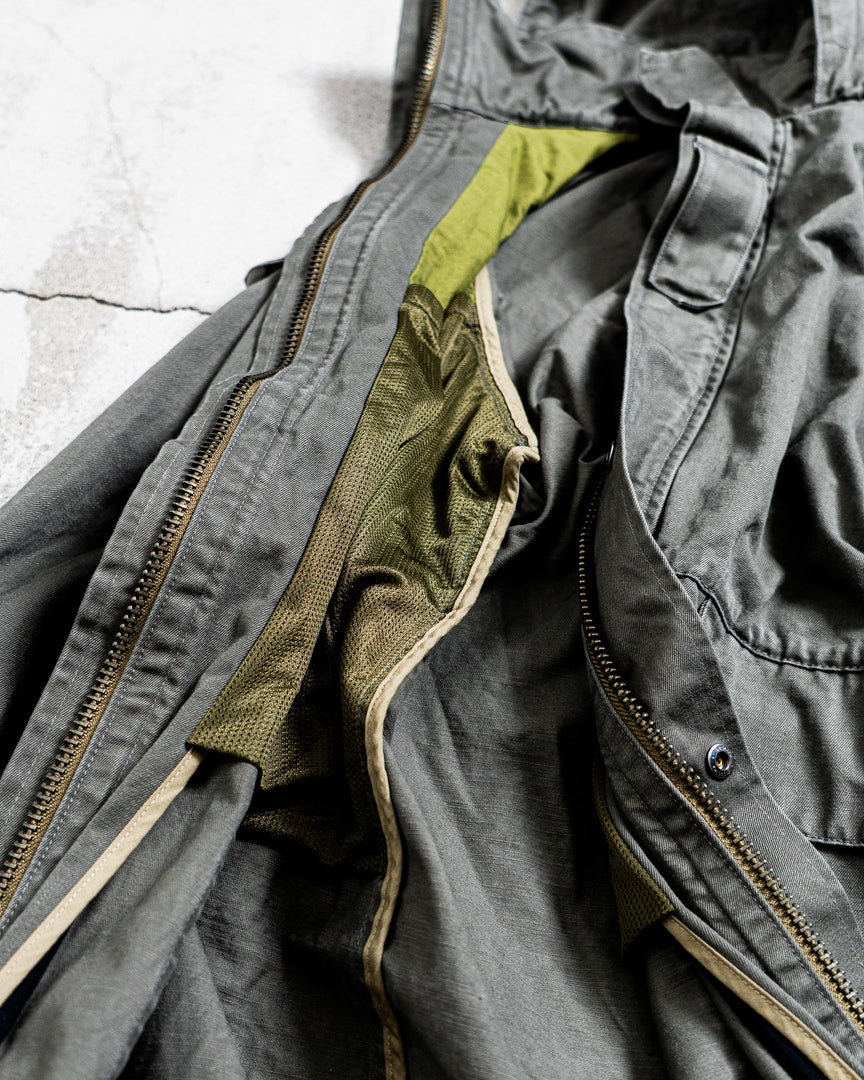 【10.24 sat 0:00 release】is-ness Ventilation Military Coat