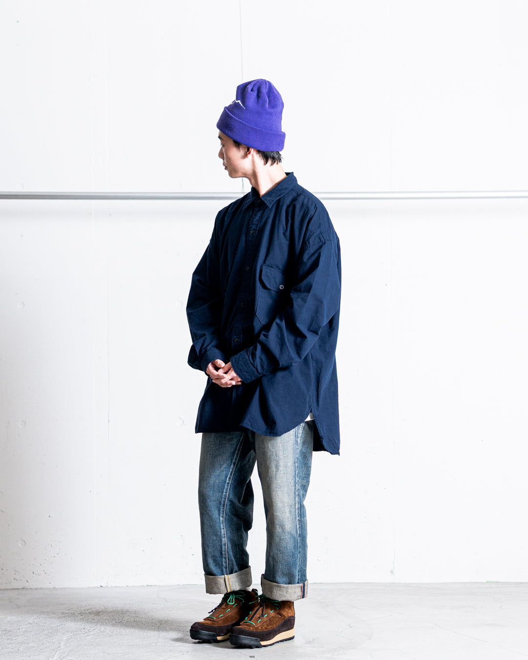 SANMONT Cotton Silk Work Shirt