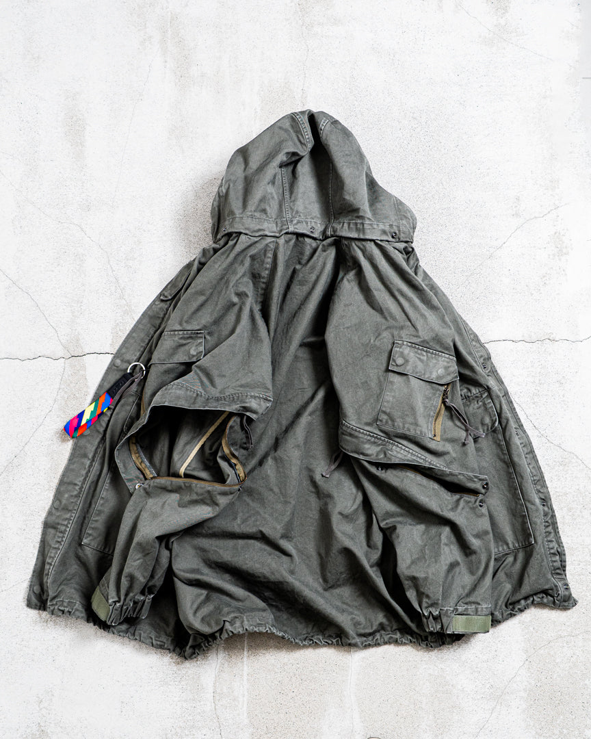 【10.24 sat 0:00 release】is-ness Ventilation Military Coat