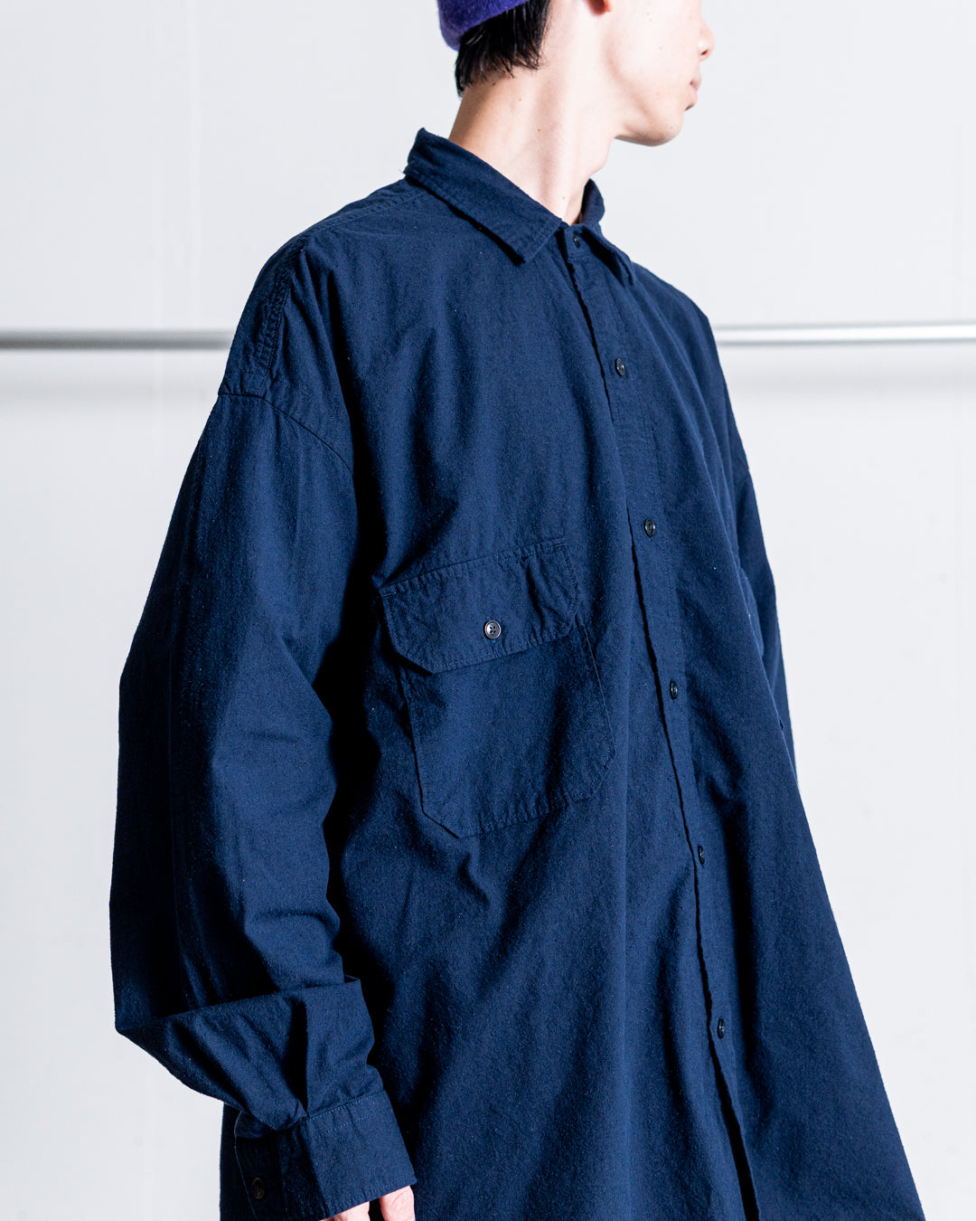 SANMONT Cotton Silk Work Shirt