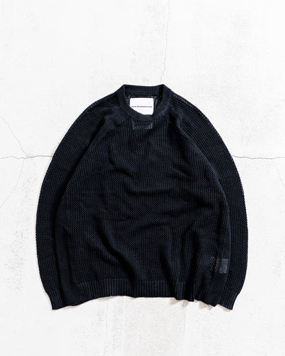 White Mountaineering RAGLAN KNIT PULLOVER