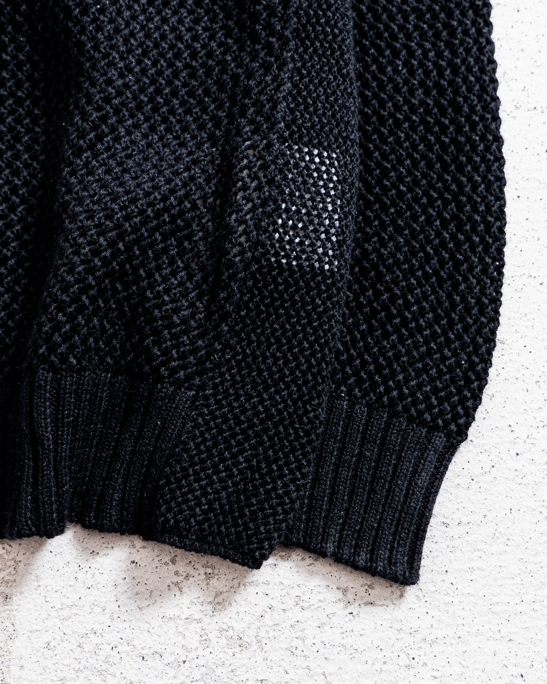White Mountaineering RAGLAN KNIT PULLOVER