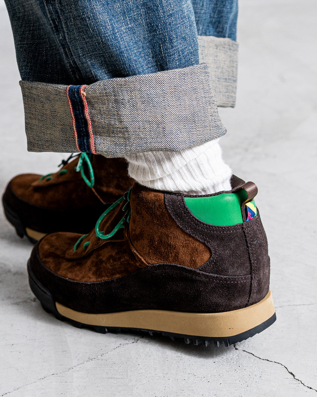 【collaboration】is-ness × SUICOKE FLOW-MID SHOES