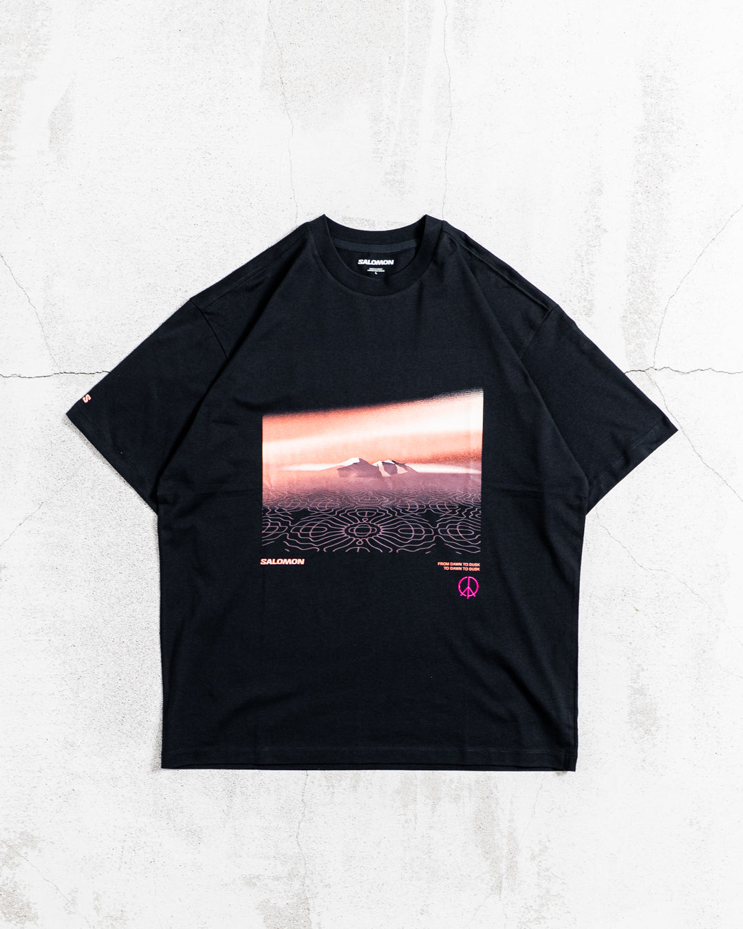【limited】SALOMON  SS/TEE LOGO LIMITED COURTNEY EDITION