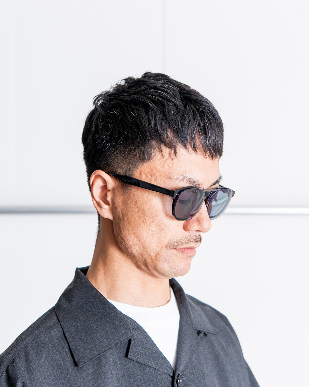 owl classic Frey : BLACK / PURPLE GREY