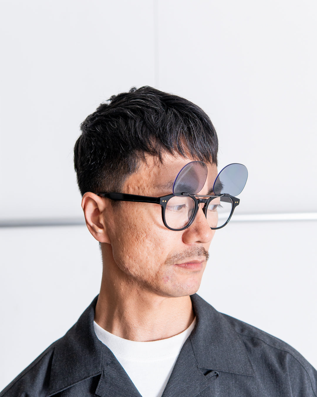 owl classic Frey : BLACK / PURPLE GREY