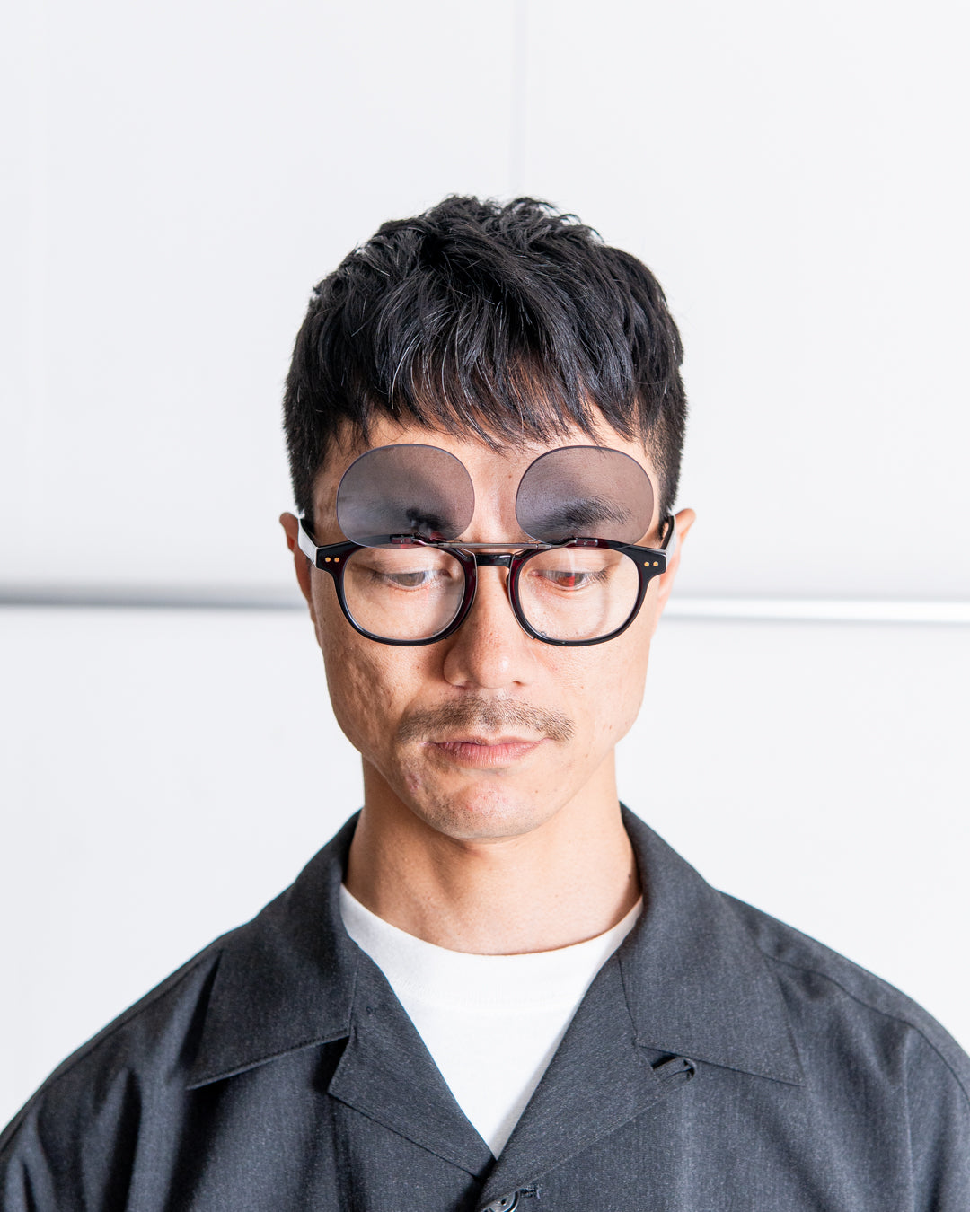 通販] owl classic (アウルクラシック) Frey : BLACK / PURPLE GREY