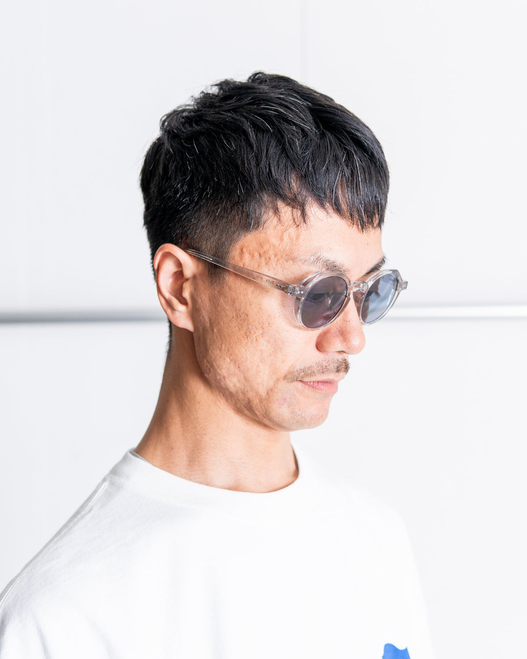 OWL MILS Rota : CLEAR WHITE / PURPLE GREY